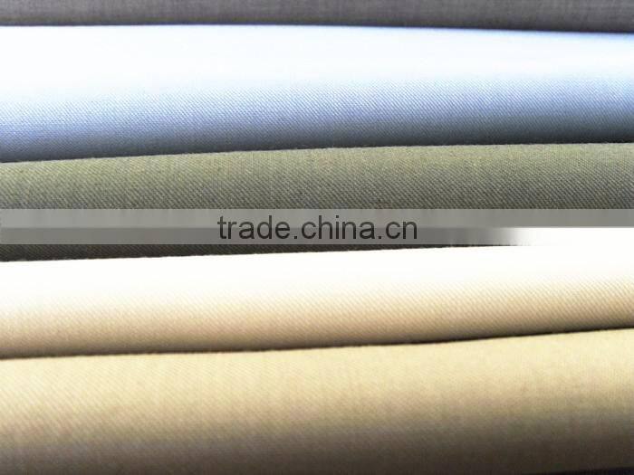 men's leisure pants fabric(60% cotton 40% polyester)