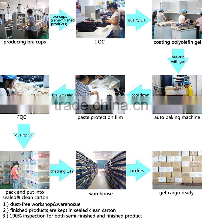 heated sexy double push up silicone bra