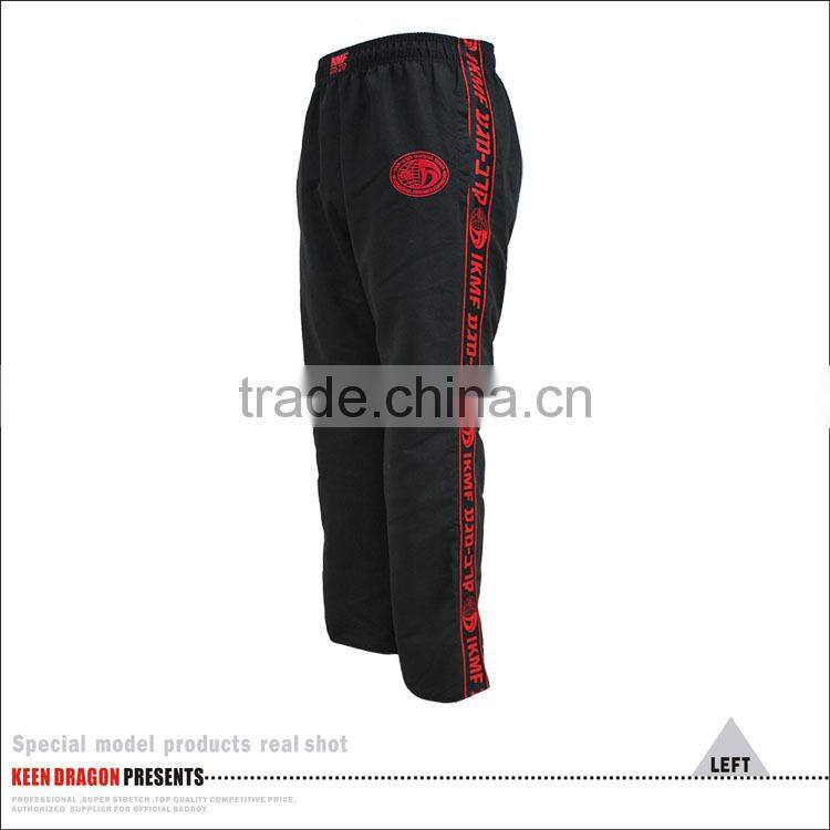 Fashion training wear custom embroidery logo mens running pants