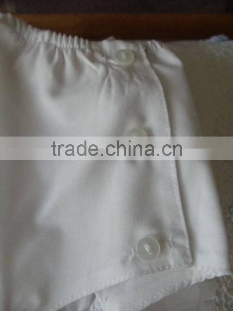 Wholesale baby bloomers lily white bloomer baby diaper cover