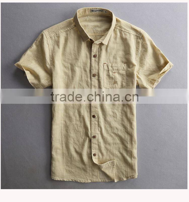 2015 Top Quality Custom Brand Name men's dress shirt