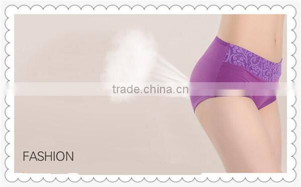 fashion new design bamboo fiber comfortable hipster underwear for women girls underwear,lady underwear