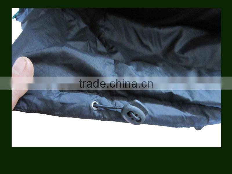 high quality black mens down vest