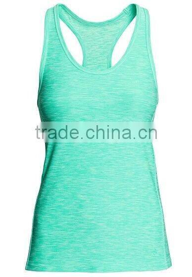 OEM Nylon Lycra Ladies Tops Images Women Fitness Workout Tank Tops