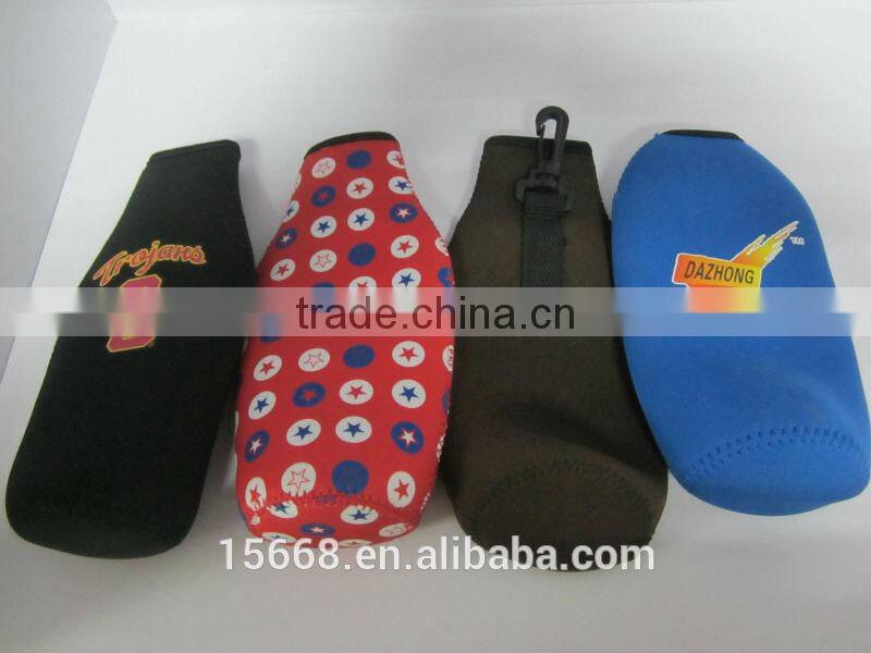 GR-B0289 cloth design neoprene bottle sleeve for sale