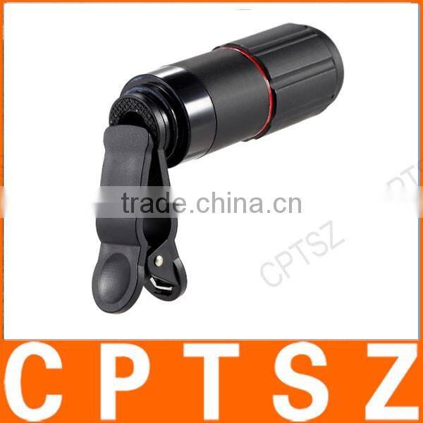 BR003 Universal 8X Zoom Phone Telephoto Camera Lens with Clip for Phone Samsung HTC Photography Accessory