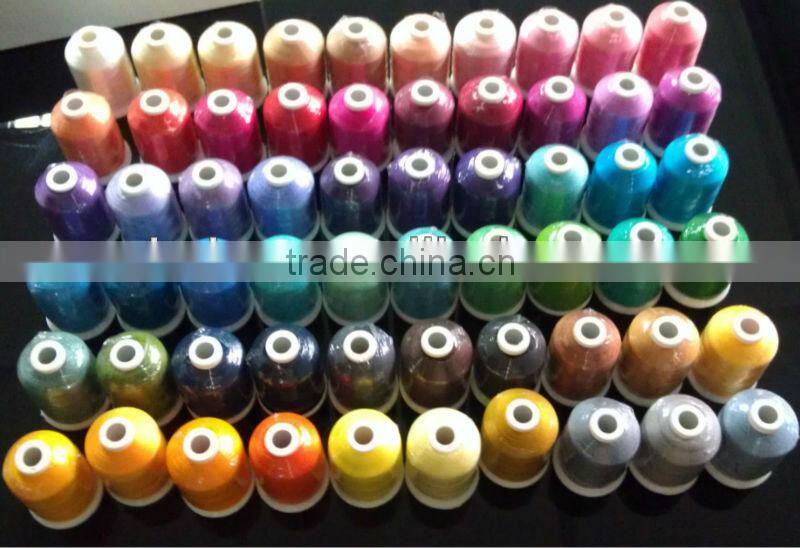 china cheap fluorescent embroidery thread of good quality