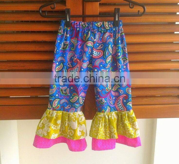 Wholesale baby icing leggings multi-color stiped icing pants leggings toddler