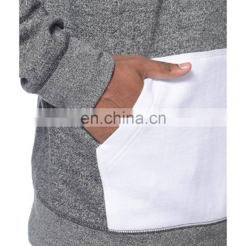 2017 Fashion Cheap Hot Sale OEM Casual Men Black Colorway Raglan Sleeves Strip Hoodies