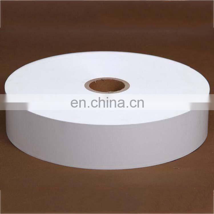 Factory price environmental friendly white plastic bopp pearlised film for hotel/food packaging