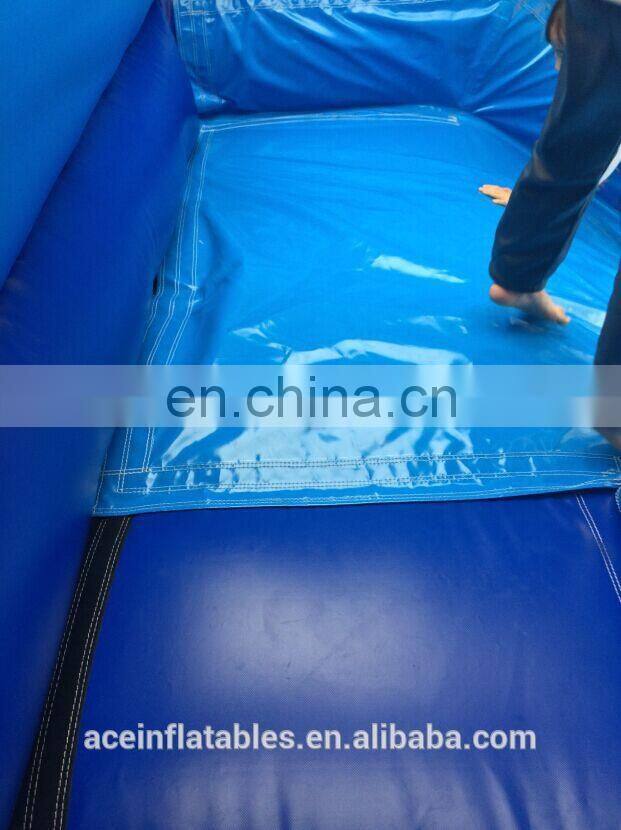 PVC,PVC tarpauline Material and slider,Castle Type big water slide pool