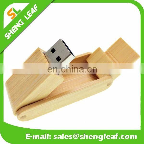 OEM Wooden USB Flash Drive with customized logo