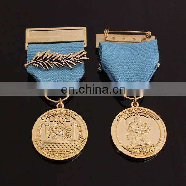 Custom 3D wearable masonic medal