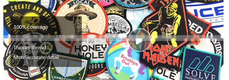 High quality woven badge / patch factory price