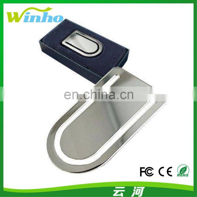Winho flat metal clip on arch bookmark