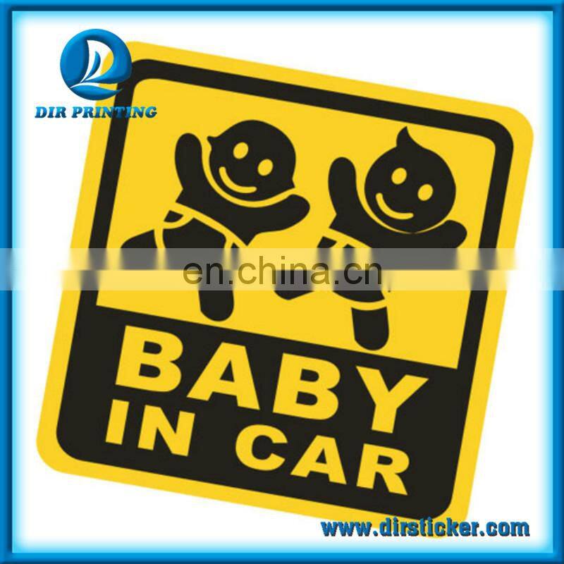 Custom Full Colors 3M Reflective PVC Car Sticker Vinyl Sticker