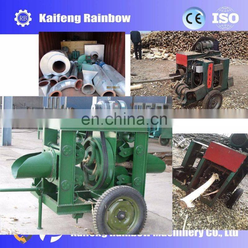 High peeling rate wood veneer debarker for forestry