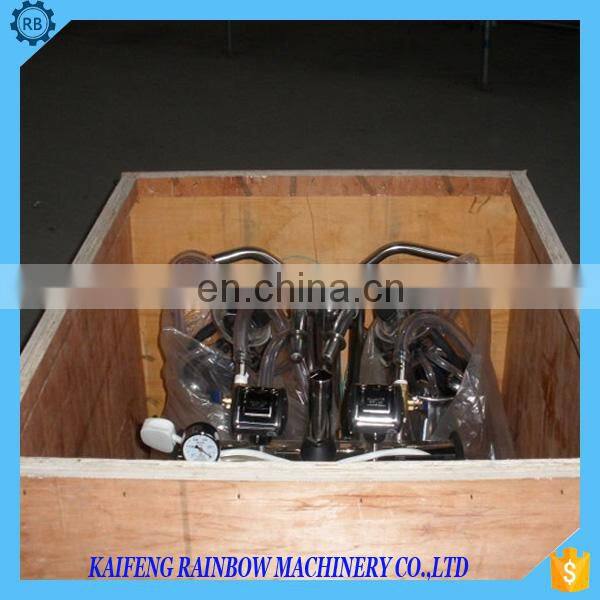 304 Stainless steel cow milking machine with low price for sale