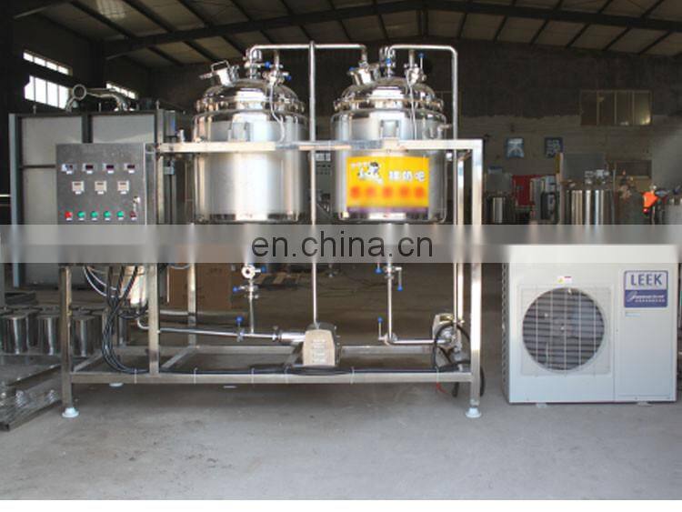 Small healthy stainless steel milk / ketchup / fruit juice pasteurization machine