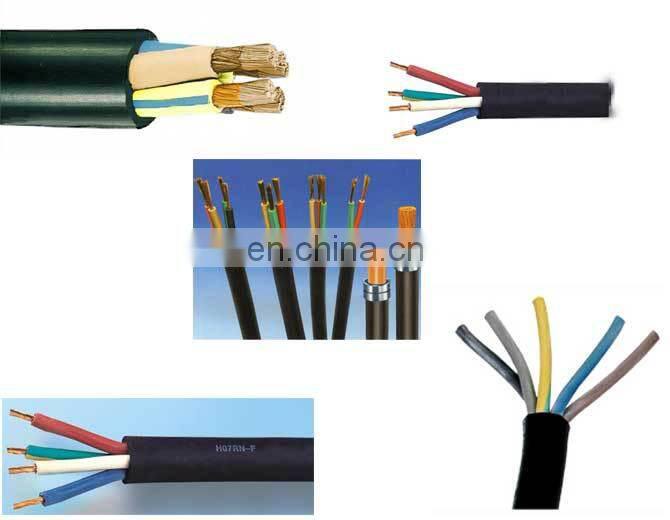 Factory Price YQ 300/500v H05VV-F 3 Core Flexible rubber Cable