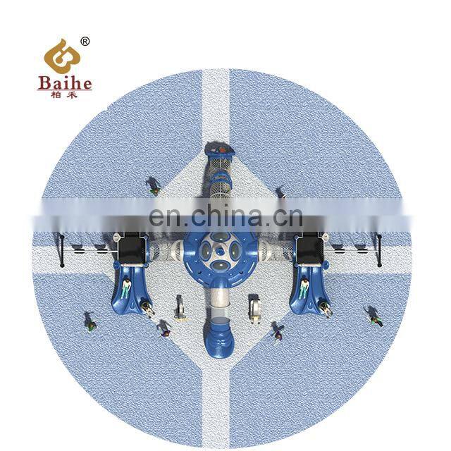 2020 Multifunctional Children Outdoor Playground Equipment Kids Plastic Slide