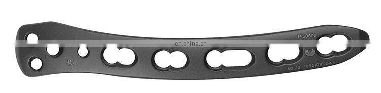 Orthopedic distal lateral locking compression titanium humeral plate