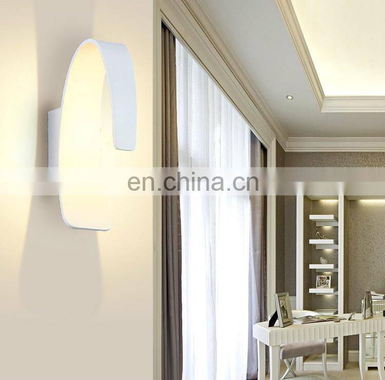 Creative Modern Minimalist Bedside LED Wall Lamps Aluminum Decorative Wall Lamp For Corridor Aisle Hotel