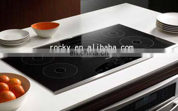 induction cooker ceramic glass Qingdao Rocky high quality best price 4mm 5mm 6mm induction cooker ceramic glass