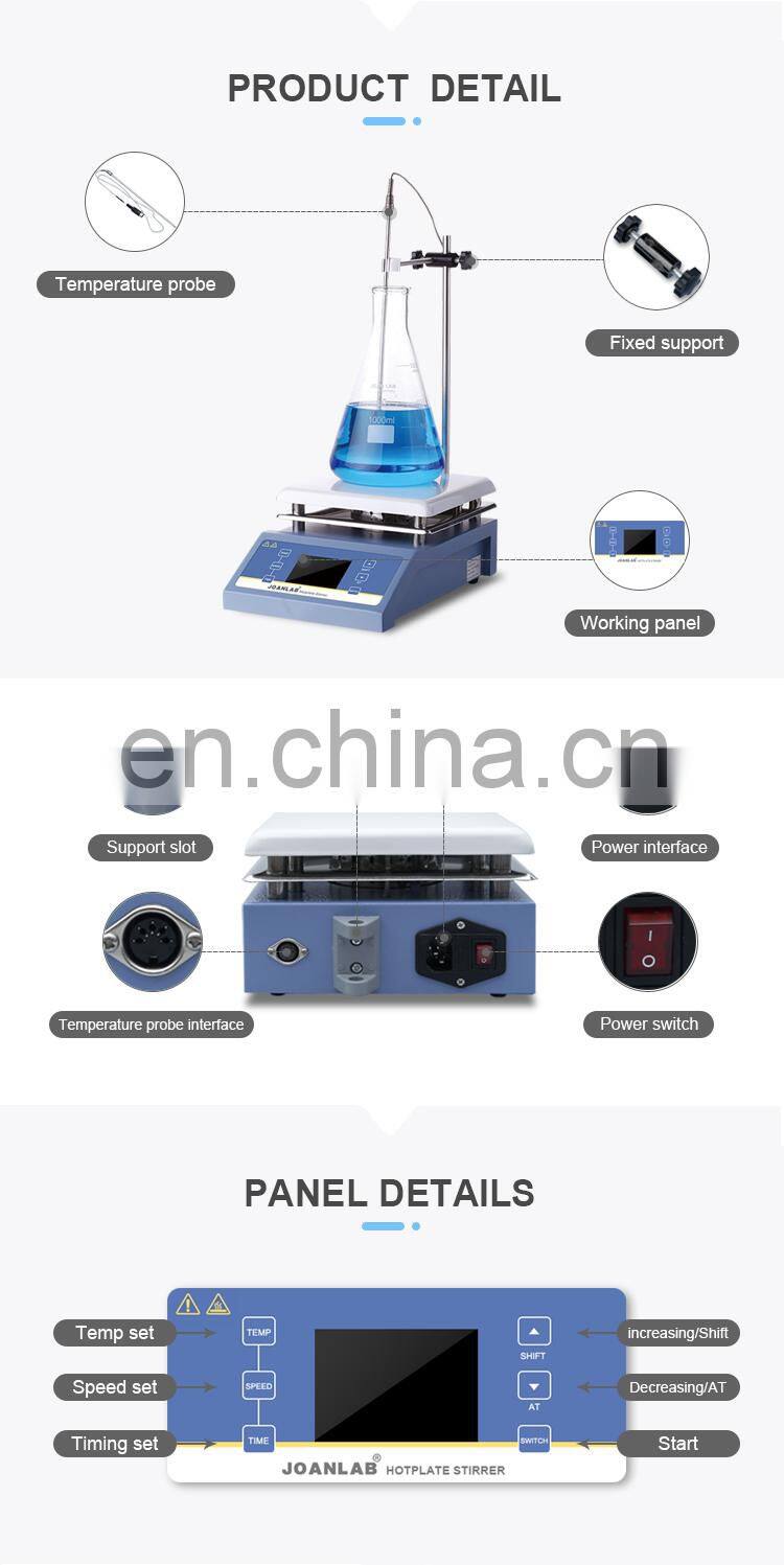 JOAN Lab Digital Magnetic Stirrer With Timing Function