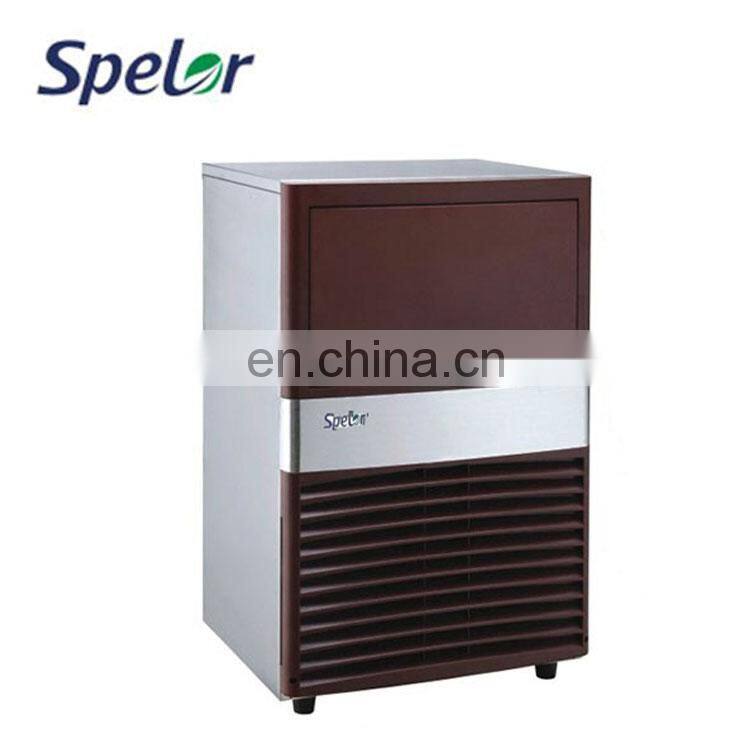 R134A Refrigerant Portable Mini Easy Take Commercial Ice Cream Maker Cube Machine