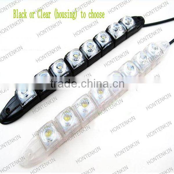 100% waterproof bendable lights 0.5w / led Flexible DRL Daytime Running Light Fog Warning Lamp eagle eyes auto lamps