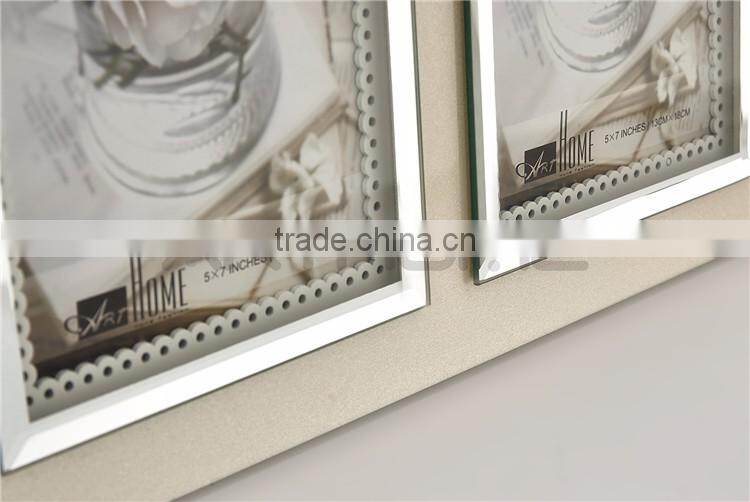 Luxurious Quality Cheap Fashion Curved Glass Photo Frame