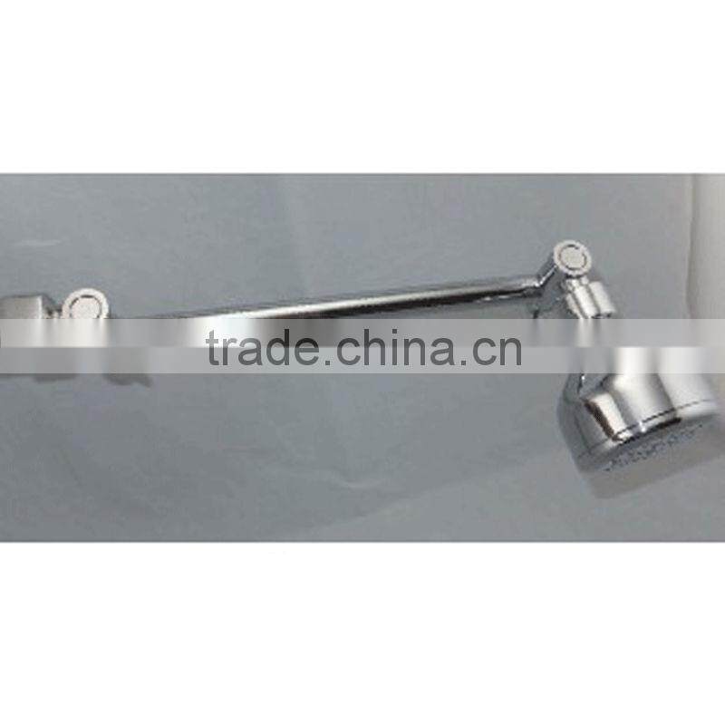 water saving shower head with brass shower shower arm with water mark approved