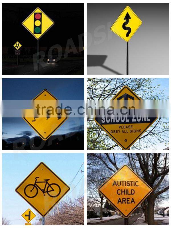 Custom Traffic Signs With Alumiun Plate And High Visibility