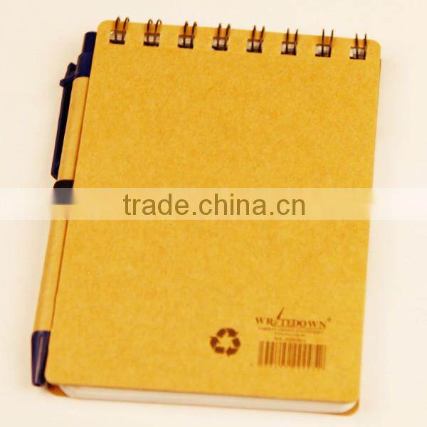 promotional pocket notepad with pen