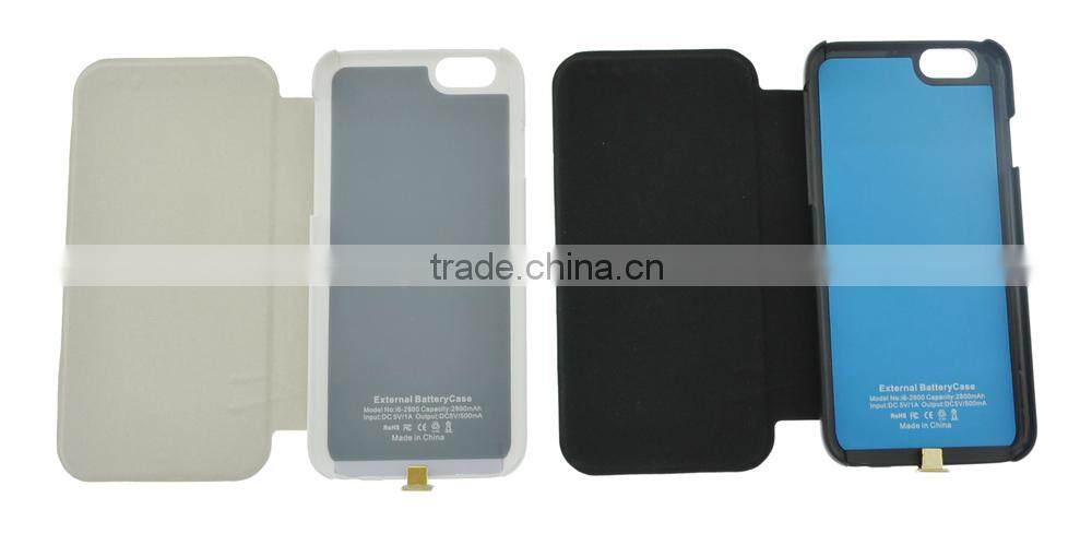 2015 Mobile Power Supply/Backup Battery Case for iPhone 6, 3200mah Power Case for iPhone 6