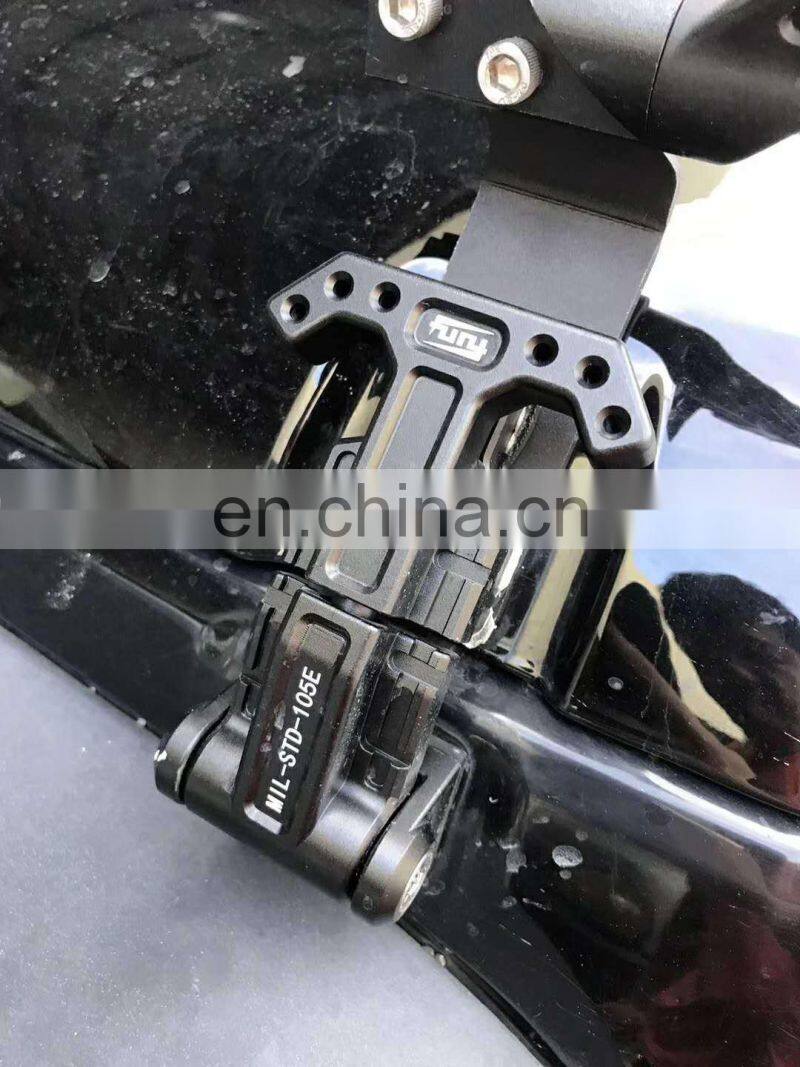 Hood lock for Jeep wrangler JK 4x4 Aluminium black hood catch 2007+ lock for Jeep autopart accessories Maiker manufacturer