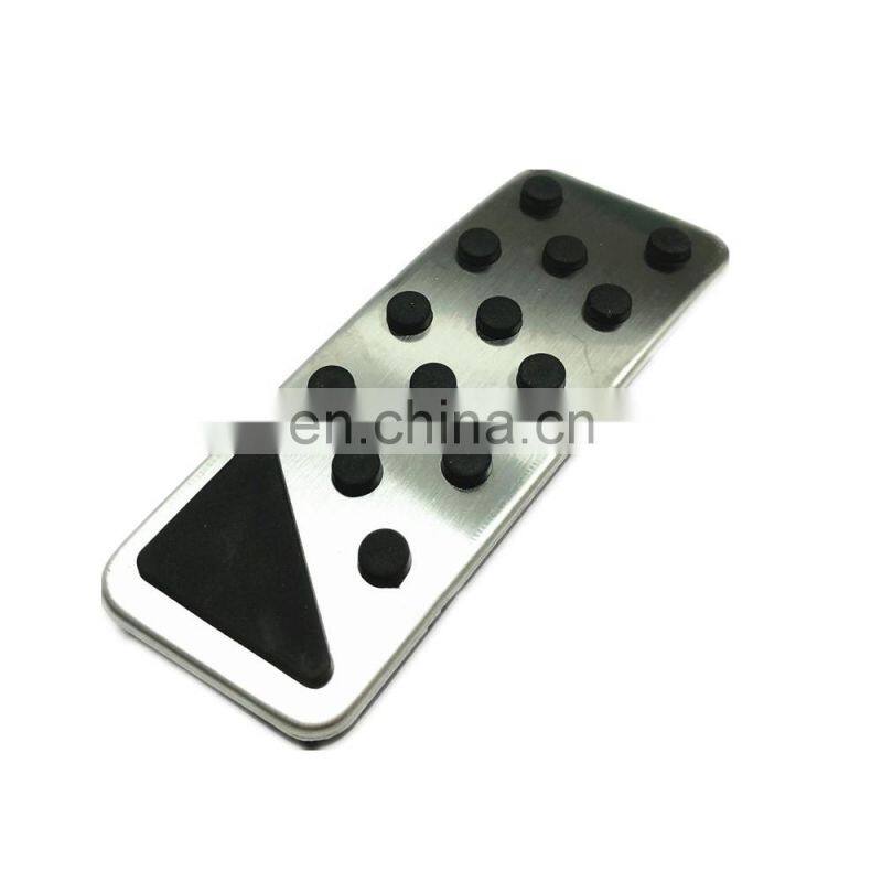 Wholesales Emergency Brake Pedal Pad Car Covers Auto Foot Rest Rubber Aluminum Pedal Pad for Cherokee