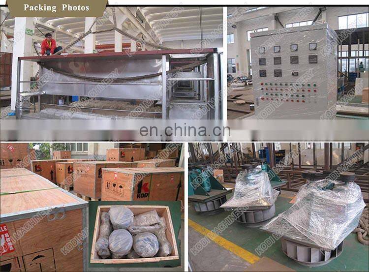 KODI Continuous Cassava Belt Dryer Belt Drying Machine