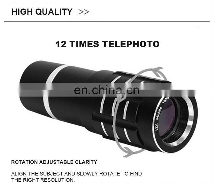 Cell Phone Camera Outer Wide Angle Lens With Tripod