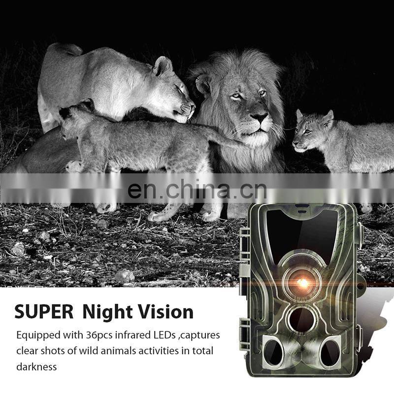 HC-801APRO Night Vision Waterproof infrared hunting camera 4k 30mp 30fps trail camera game camera