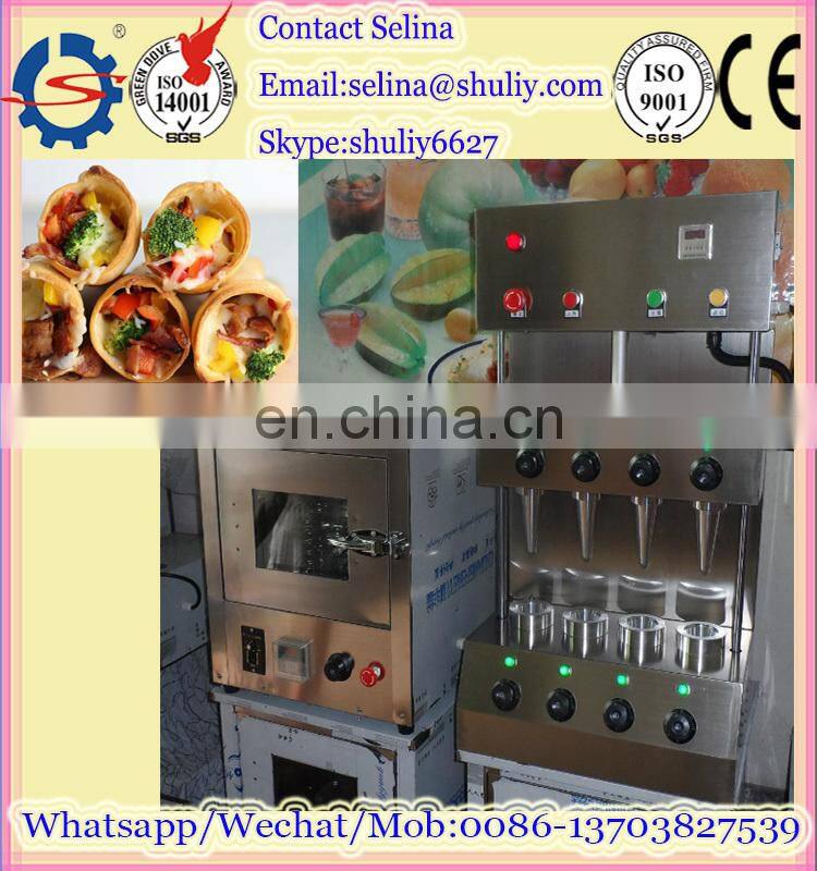 bread bakery equipment/pizza cone making machine/pizza cone box
