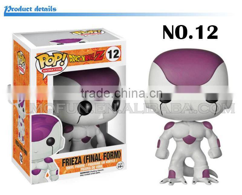 Mini Qute Funko Pop 5 styles Anime Dragon ball Perfect Cell Goku super hero action figures cartoon models educational toy