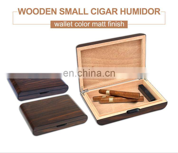 wholesale custom solid wood box cigar gift wooden packaging box