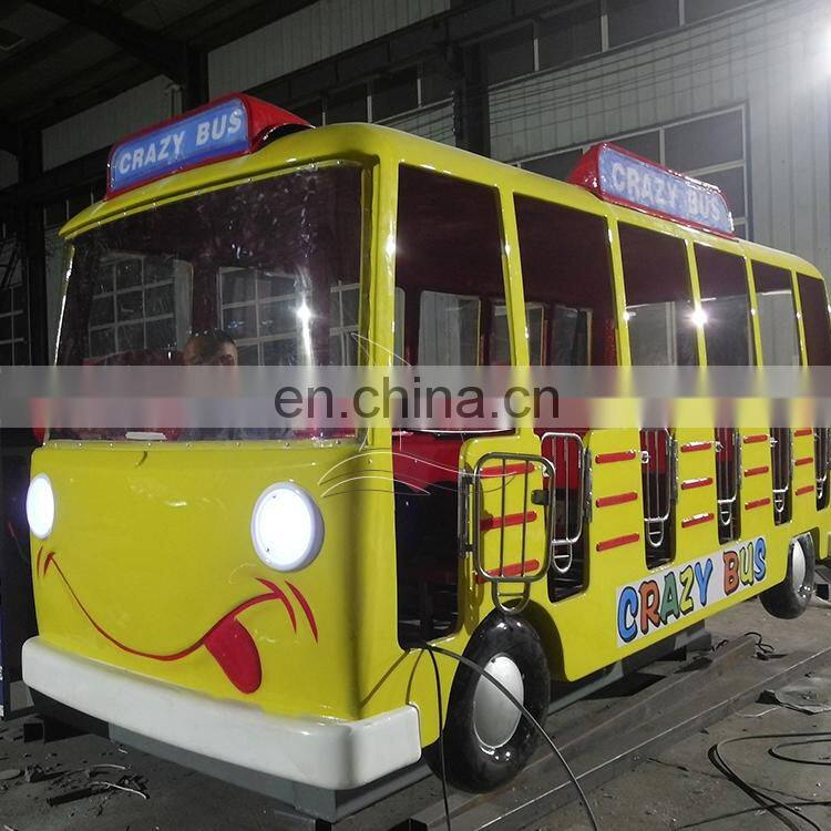 Amusement park equipment crazy Bus miami rides