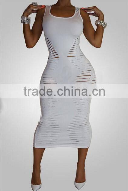 Sexy Fashion Dress woman Casual Dress Slim Waist Evening Dress