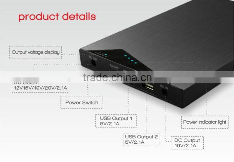 portable charger 20000mah power banks for Laptop Battery Charger