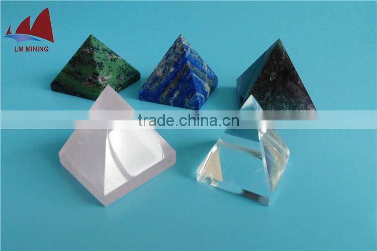 Natural Crystal Quartz Pyramid