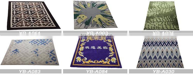 Fashion Design Living Room Polyester Antiflaming 3d Shaggy Tapis Carpets YB-A013