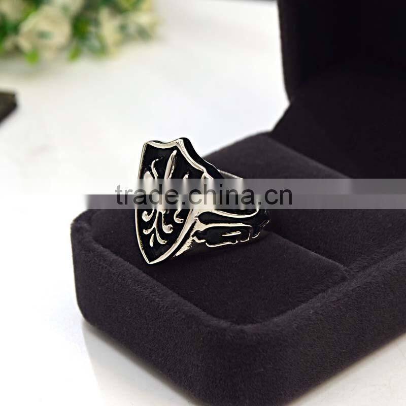 China 2016 New Products Classic design Custom Made Stainless Steel Ring